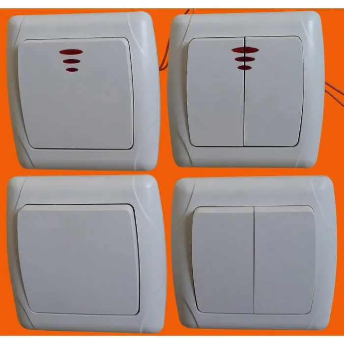 Soket Dinding Euro Putih Sederhana F3510