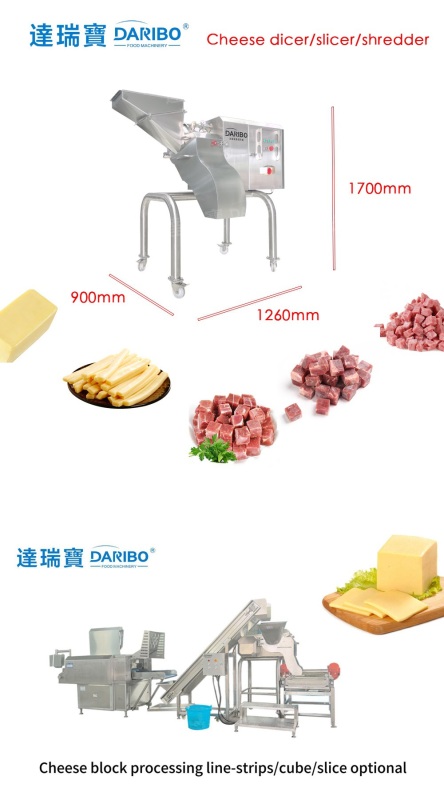 Frozen Ham and Cheese Dicer for Sale - Jackfruit and Cube Cutting Machinery