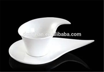 high quality porcelain coffee mug with saucer with low price