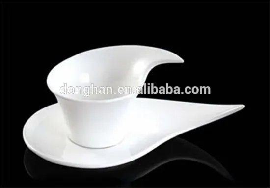 high quality bone china mug with saucer