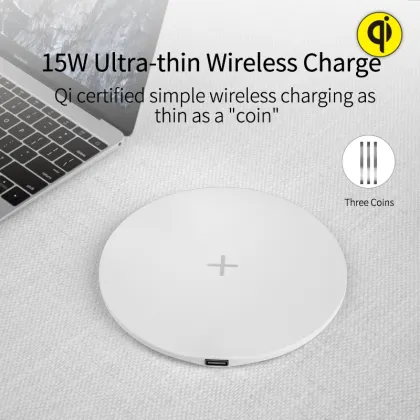 Table top wireless charger adapter for apple iphone