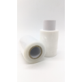 White translucent stretch wrap film roll