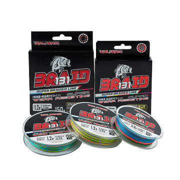 100m 150m PE Lead Core 12 Braided Fishing Line for Sea Fishing