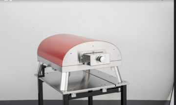 Red-Top Stainless Steel Tabletop Pizza Oven