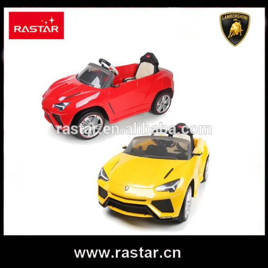 Rastar new products 2.4G remote control ride on car with safety belt
