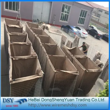 Low carbon steel Galvanized Security wall HESCO barrier
