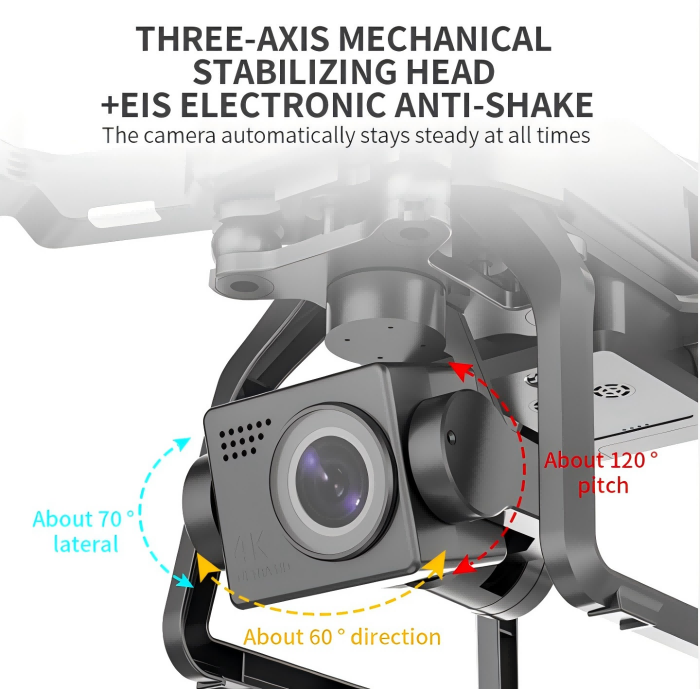 Quadcopter With Camera 3km 25mins RC Dron