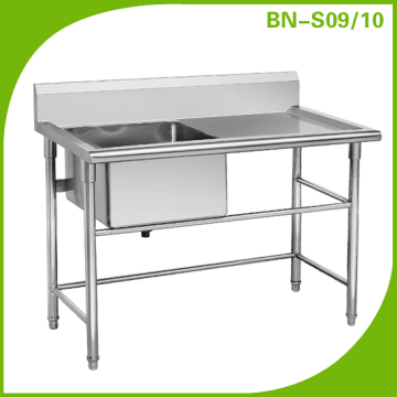 Restaurant/School Sink Bench BN-S09 Left side