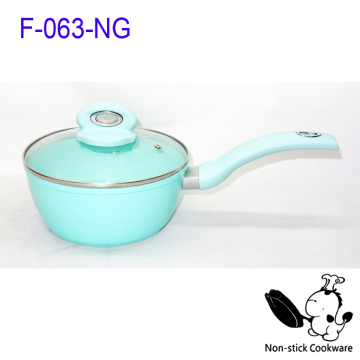 Forged aluminum milk warmer heating boiling pot