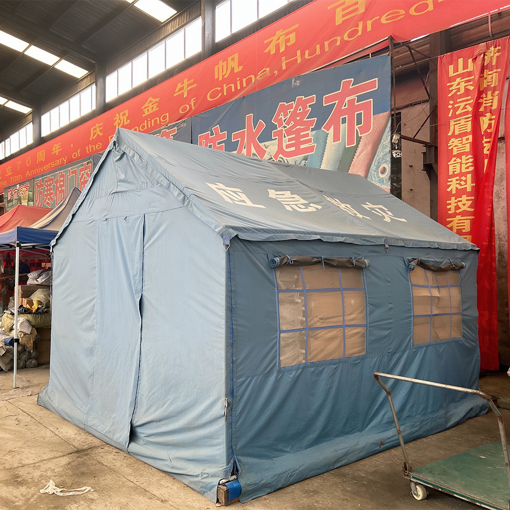 Canvas emergency relief tent