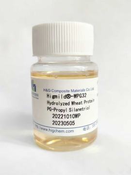 Protéine de blé hydrolysée pour cheveux