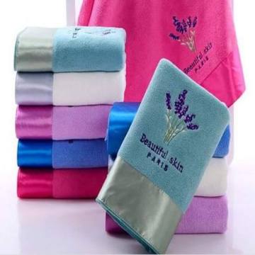 Microfiber Embroidery Bath Towels