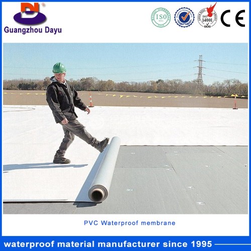 Waterproof Projects Waterproofing Materials Underground Pvc Waterproofing Membrane, High Quality