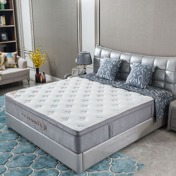 Pocket Spring Breathable Knitted Fabric Pure Latex Mattress