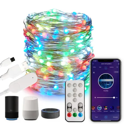 KING YI LED Light Shark Pixel Lights - Mobile Phone Control for Holiday Decorations