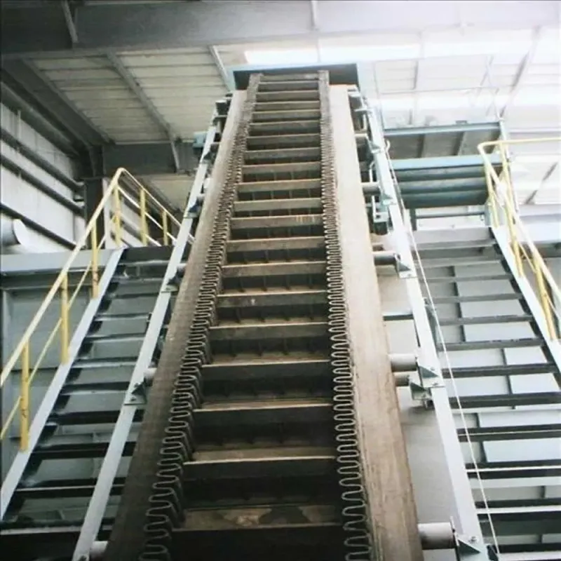 Inclined Sidewall Corrugated Belt Conveyor Factory