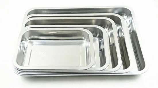 Food Grade High Quality Stainless Steel Buffet Tray