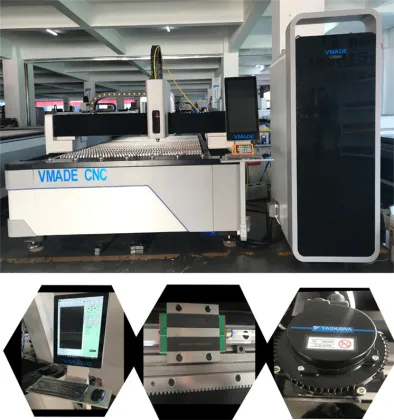 Metal Sheet Fiber Laser Cutting Machines 1000W-4000W IPG