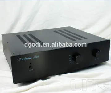 aluminum extruded amplifier chassis