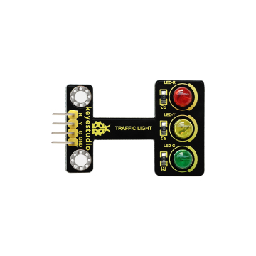 5mm LED Traffic Light Module for Arduino UNO Raspberry Pi 4 DIY STEM Kit