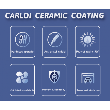 Ceramic Coating scratch-resistant glass coating
