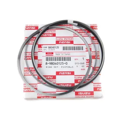 Piston Ring Set 8-98040125-0 for NPR 4HK1 FRR FSR FTR FVR