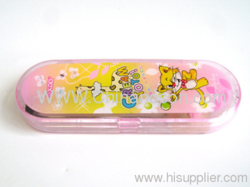 School Using Pink +yellow Zinc Alloy Drawing Compasses 