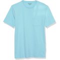 Camiseta de cuello de cuello corto esencial de manga de hombres esencial para hombres