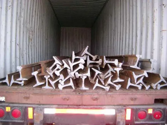 U71Mn Crane Rail QU100 Steel Products YB T5055-93 Standard