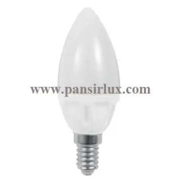 Hot sale Ceramic body 120° led candles E14 LED candle light bulbs 4W
