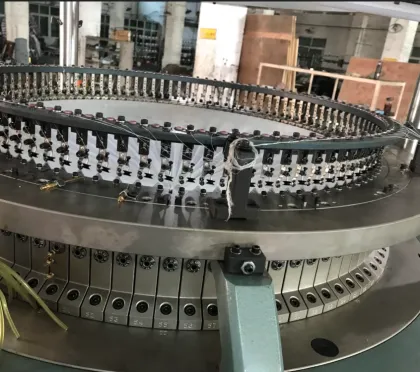 High Speed Single Jersey Circular Knitting Machine Pilotelli Terrot
