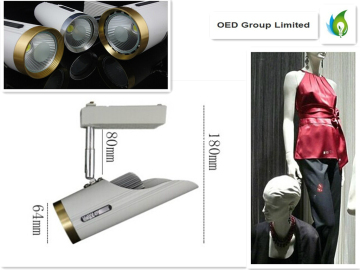 Fashionable 12W COB LED Track Light