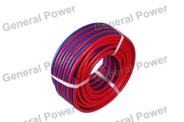 Natural Rubber and PVC Smooth Surface Flexible Twin Welding Hose