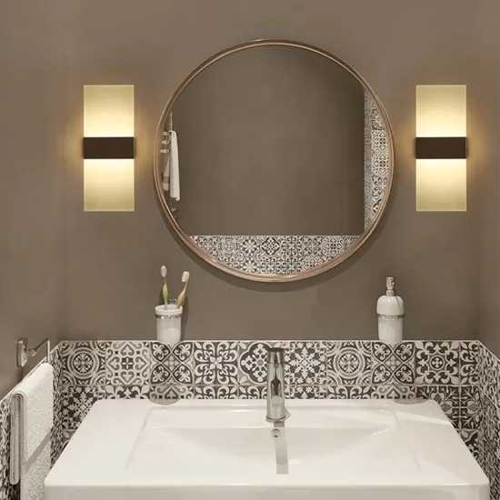 Modern Warm White Acrylic Wall Sconces for Home Bedroom Hotel Decor