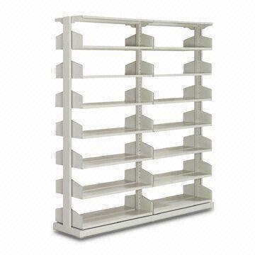 Bookcase with Doulble Face Material, Cold-rolled Steel, stronge Weight Capacity