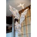 Modern project hotel lobby art leaf shaped Chandelier