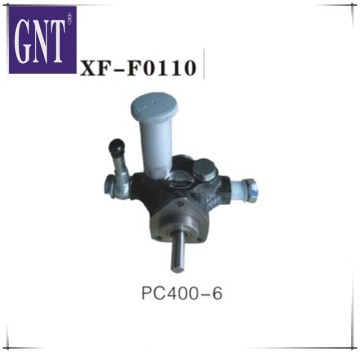 excavator PC400-6 fuel pump