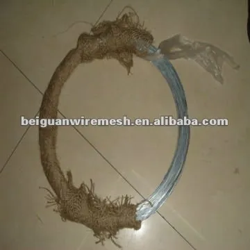 flat galvanized iron wire