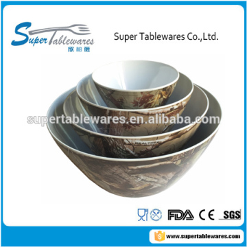 4PCS melamine mixing bowl set
