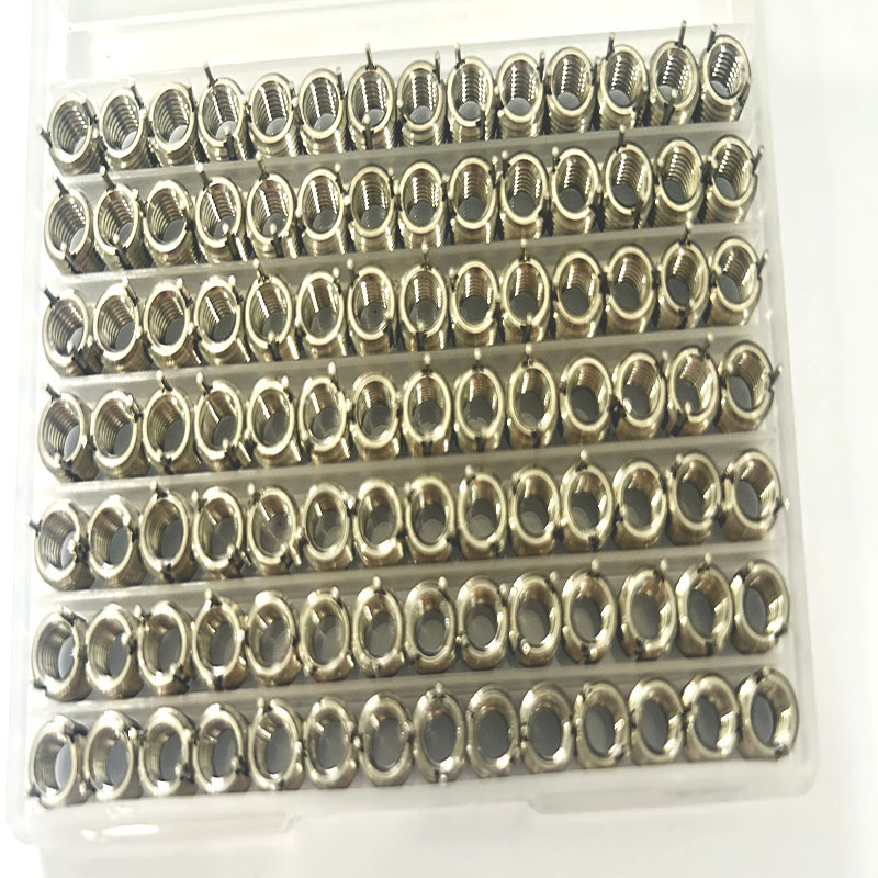 M8*1.25 Key Locking Keensert Nut Steel Stainless Steel Zinc Fasteners for Industrial Use ISO Certified