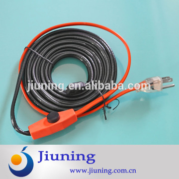 1m 17w cheap water pipe self-regulating heating cable, made in china