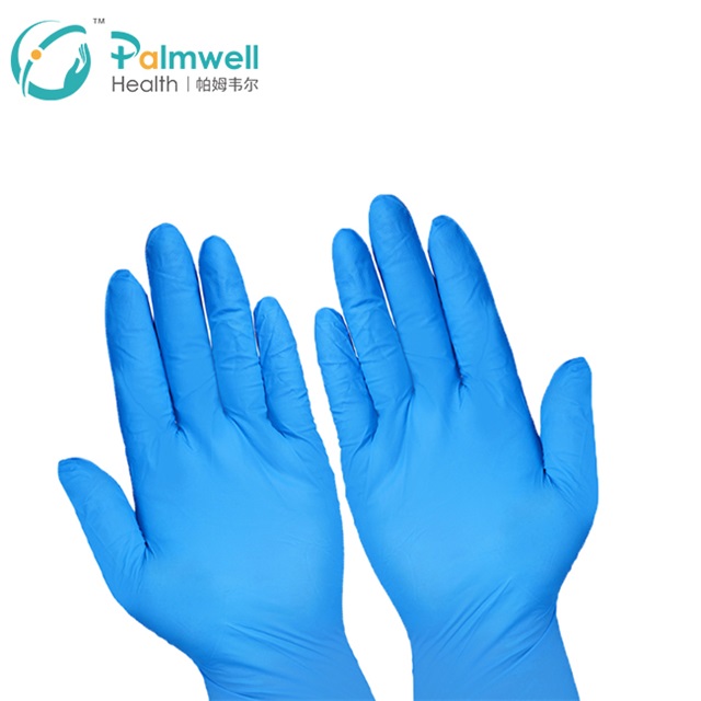 ISO9001 Medical grade Nitrile gloves for Doctor Use