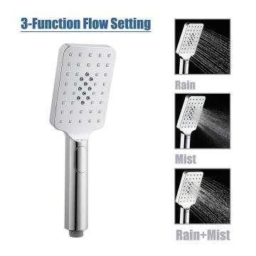 new arrival abs plastic material single-function overhead shower head