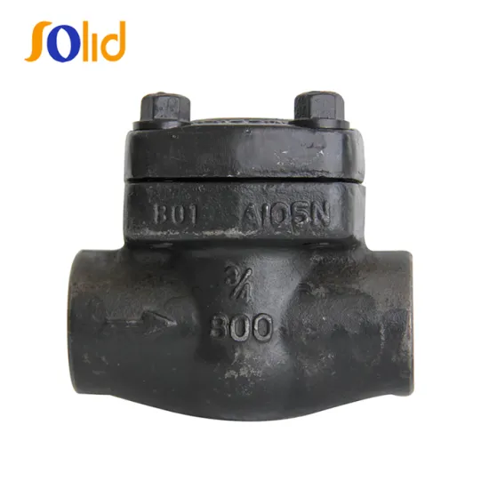 A105 Forged Steel Threaded NPT End Swing Check Valve