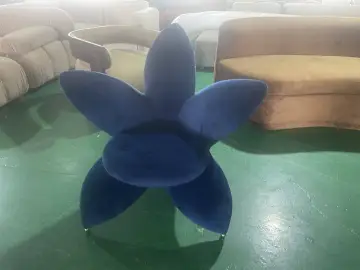 Living Room Fabric Floral Elegant Design Lounge Chair