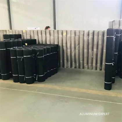 Bright Finish Aluminum Window Screen Roll