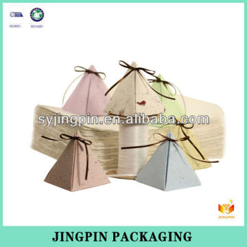 2014 top grade custom conical candy packaging box