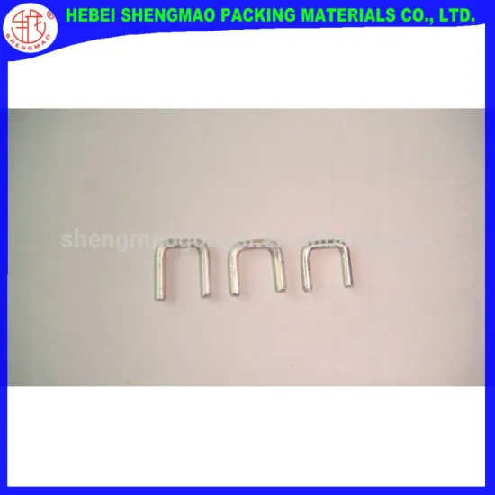 U shaped clips Heavy Duty silicone adhesive clips Food Standard sausage Packing Use Aluminum U Clips Poly S-Clips