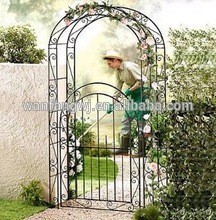 beautiful iron garden arch gate