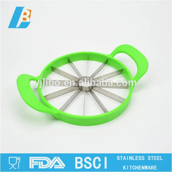stainless steel melon cutter slicer